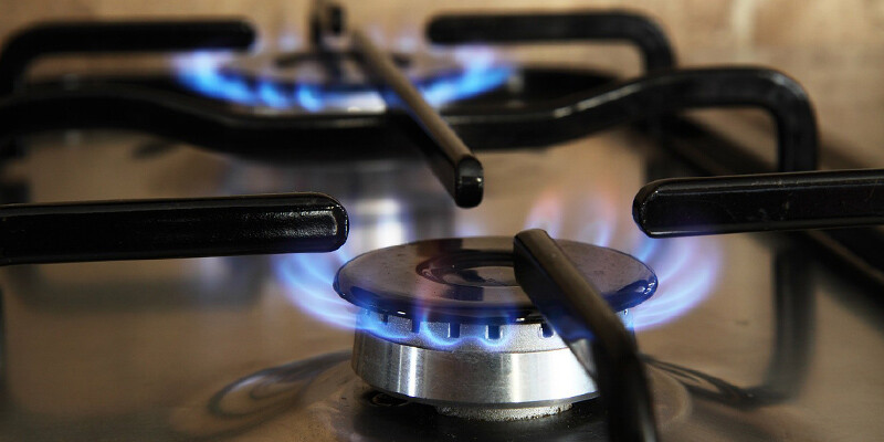 Cocina de gas natural